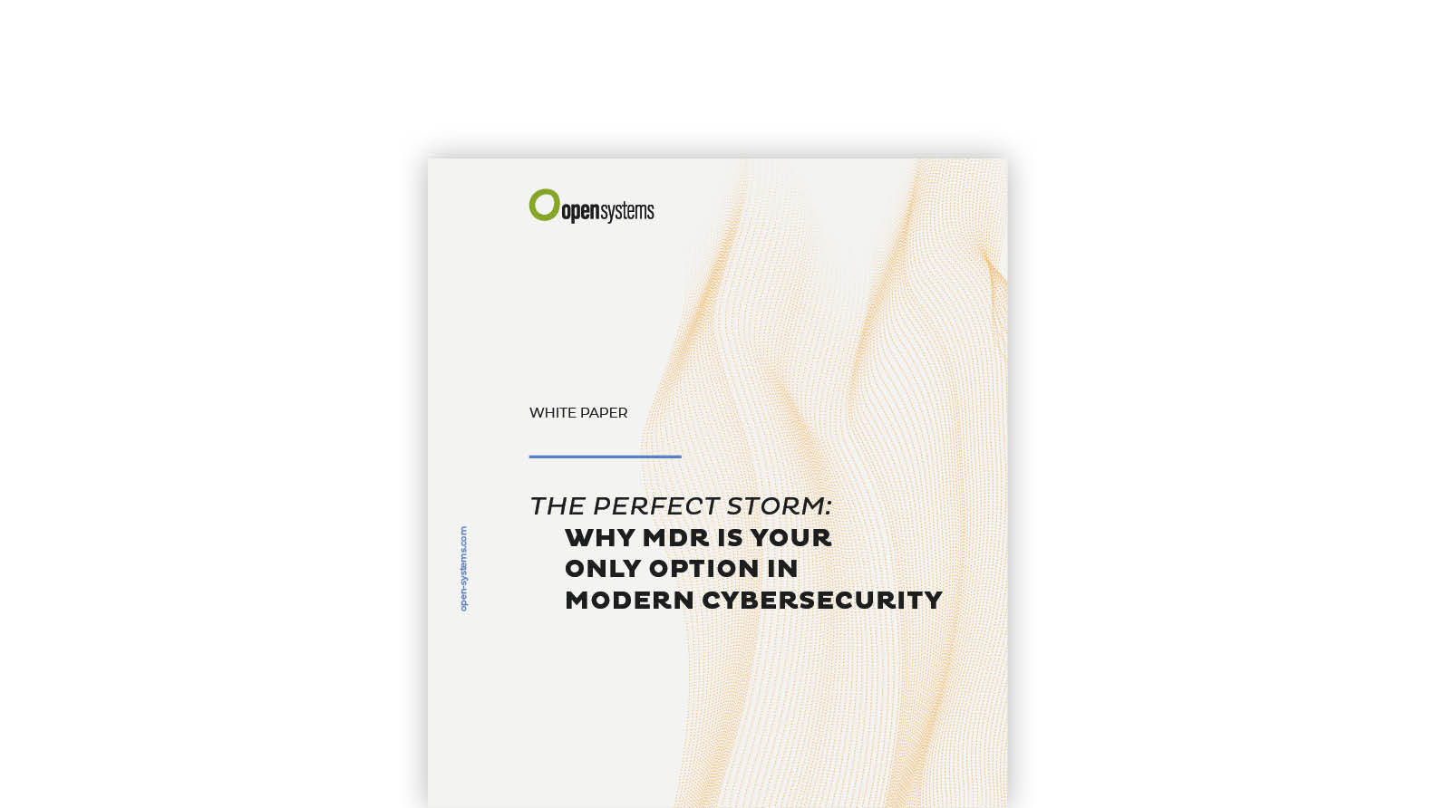 The Perfect Storm – Why MDR Is Your Only Option in Modern Cybersecurity